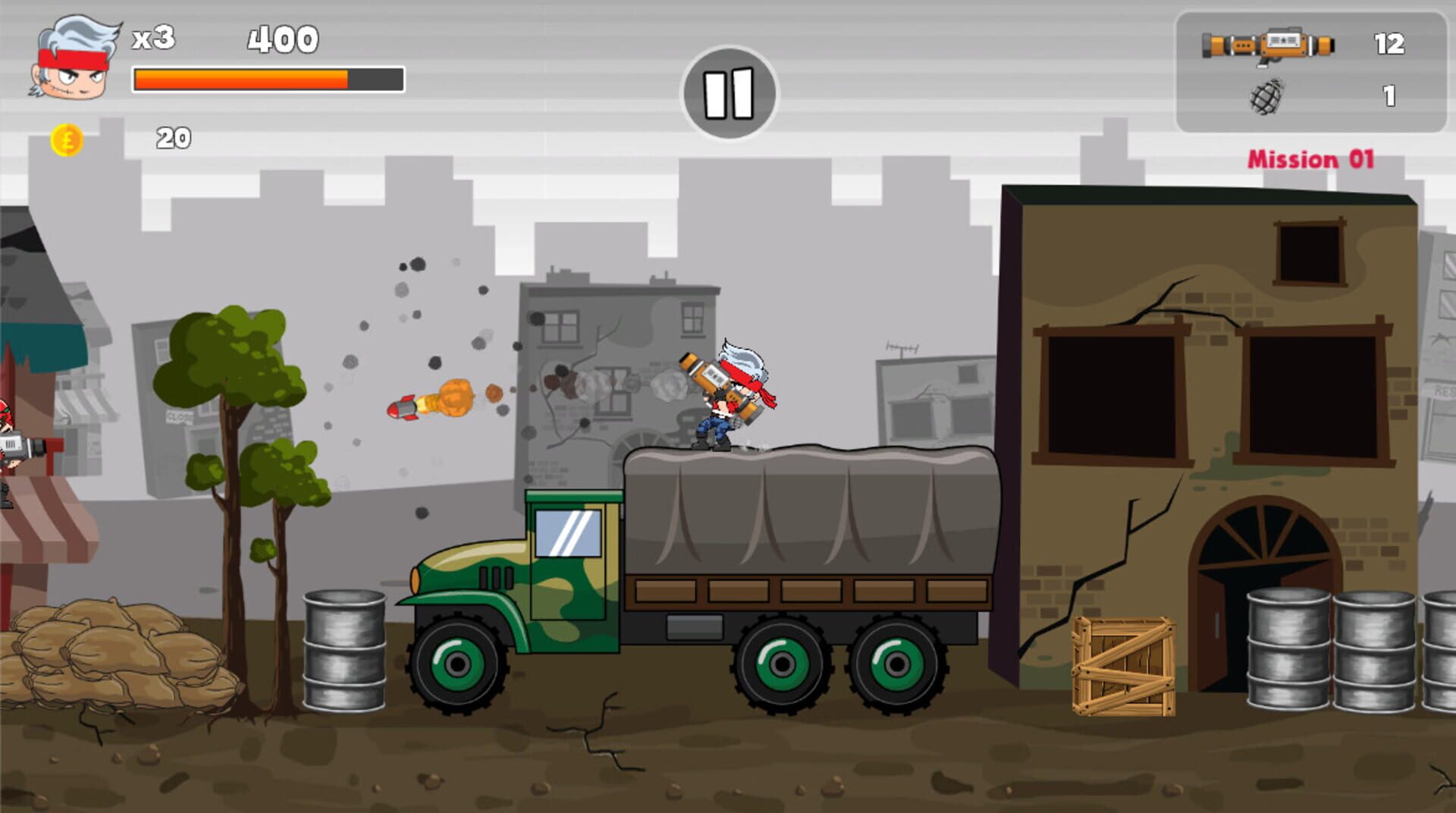 DSquad War - Screenshot