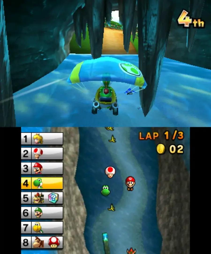 Captura de pantalla - Mario Kart 7