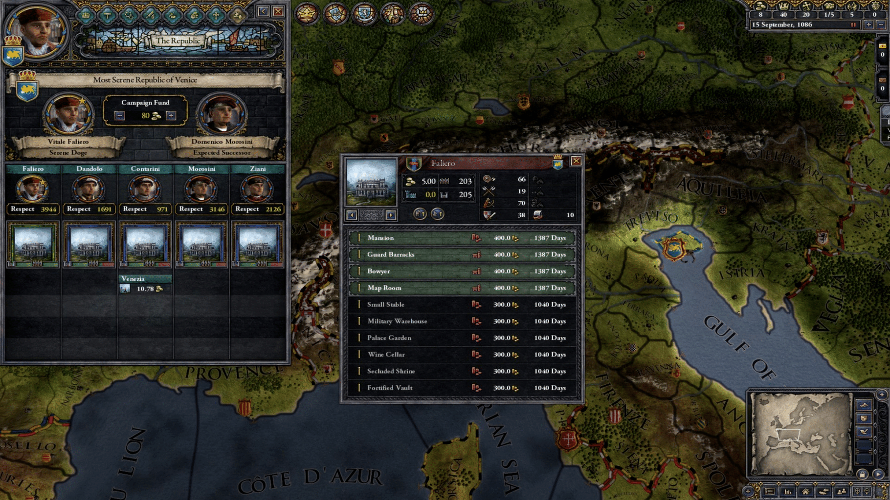 Crusader Kings II: The Republic screenshot