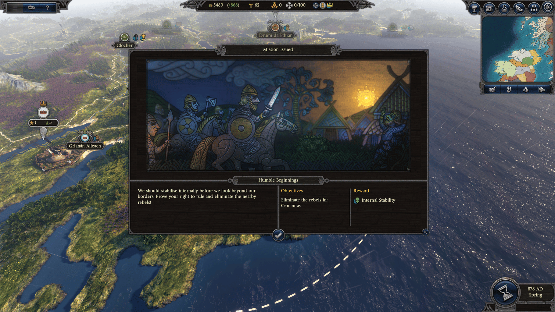 Total War Saga: Thrones of Britannia screenshot