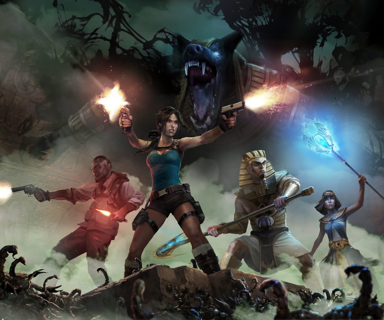 Lara Croft and the Temple of Osiris artwork