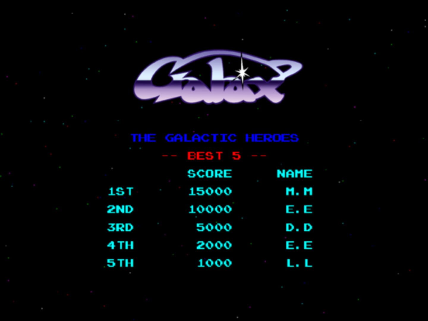 Galax Defender - Screenshot