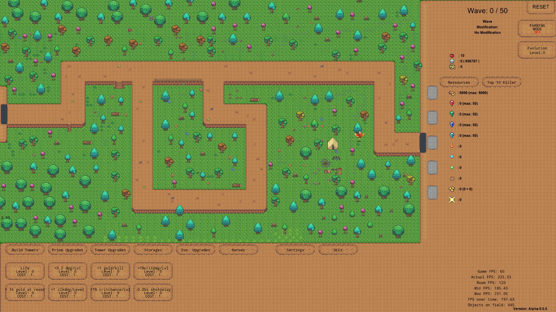 Defense Clicker - Screenshot
