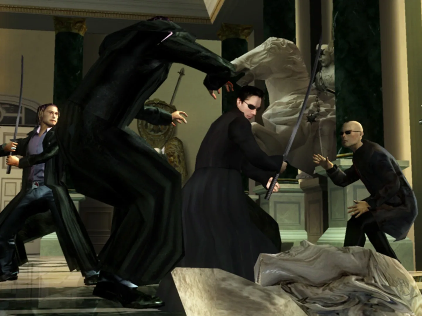 Captura de pantalla - The Matrix: Path of Neo