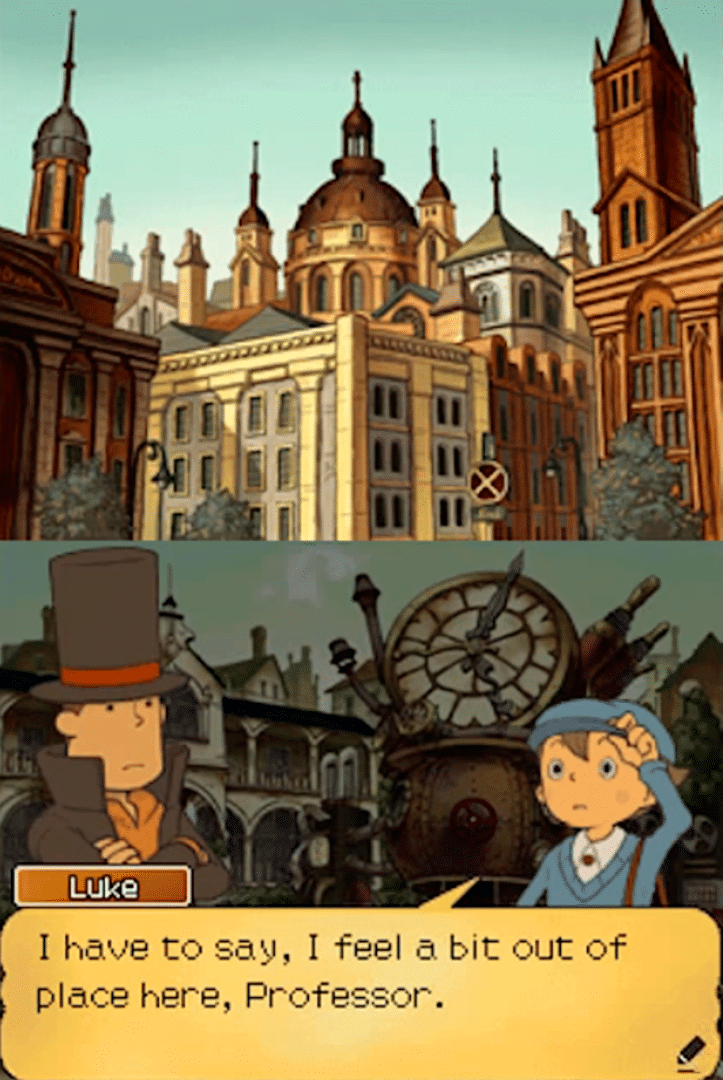 Professor Layton and the Unwound Future screenshot