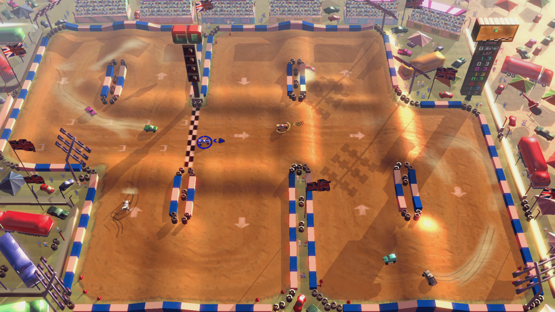 Rock 'N Racing Off Road DX screenshot