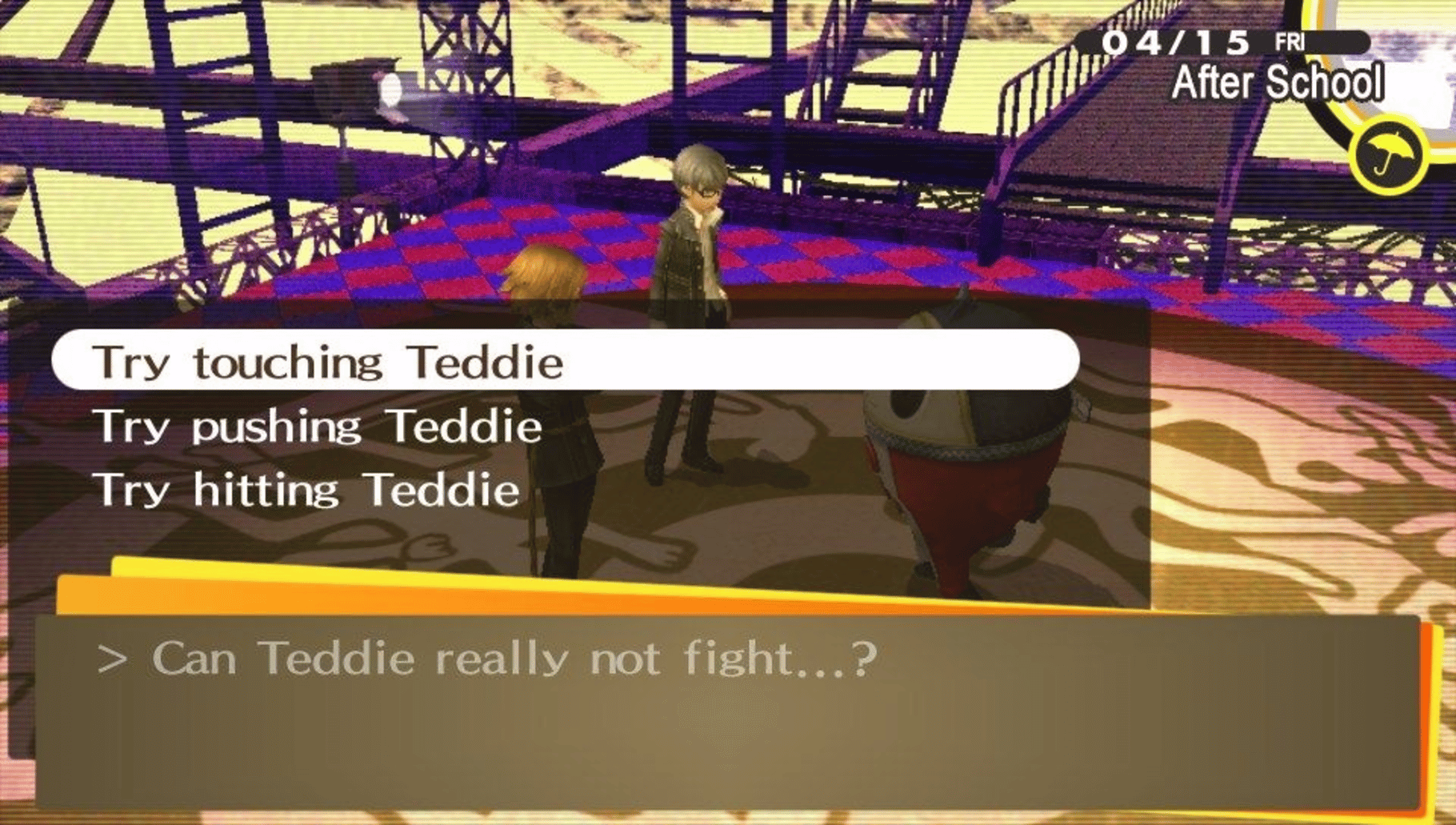 Persona 4 Golden screenshot