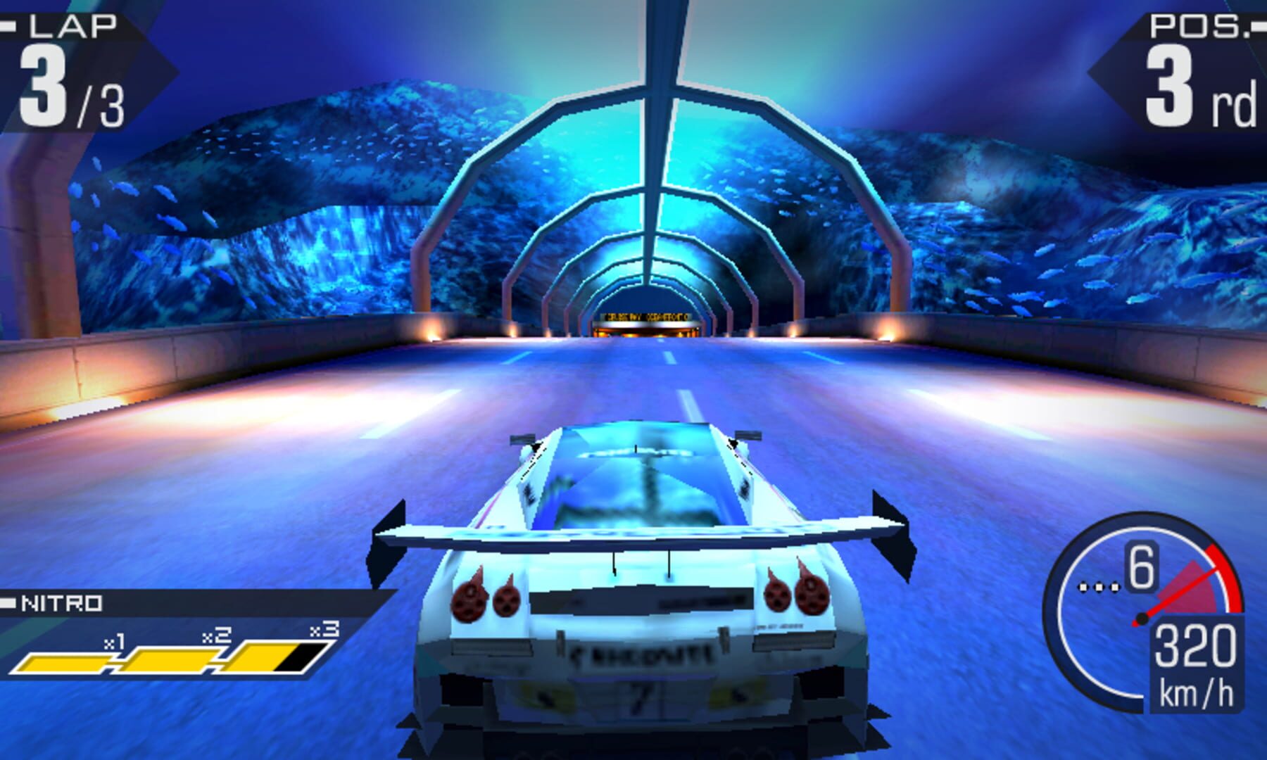 Captura de pantalla - Ridge Racer 3D