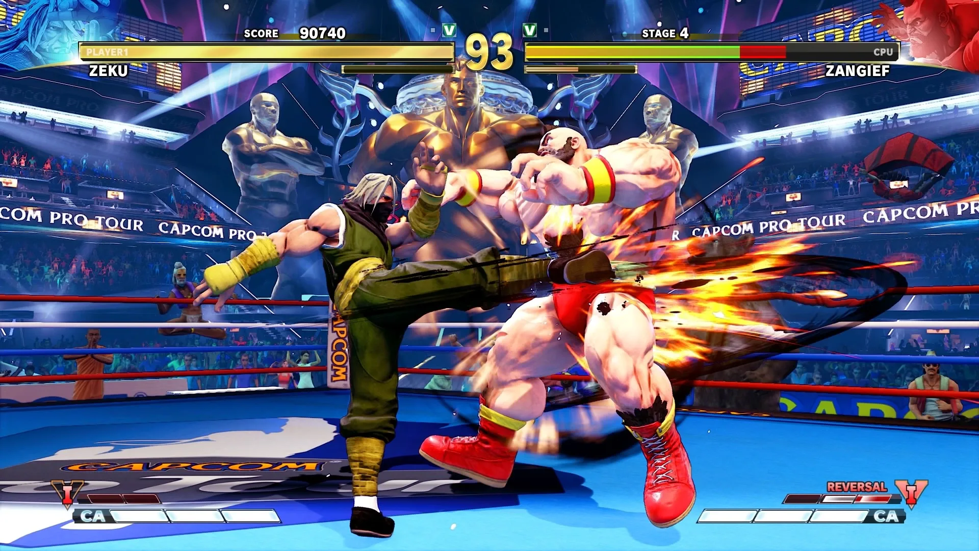 Captura de pantalla - Street Fighter V: Arcade Edition