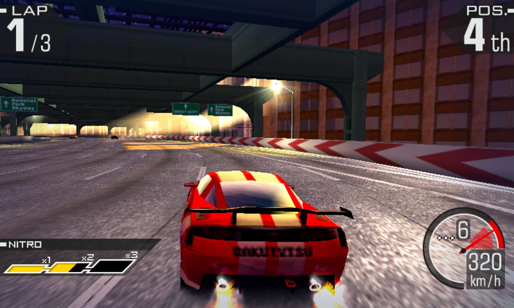 Captura de pantalla - Ridge Racer 3D