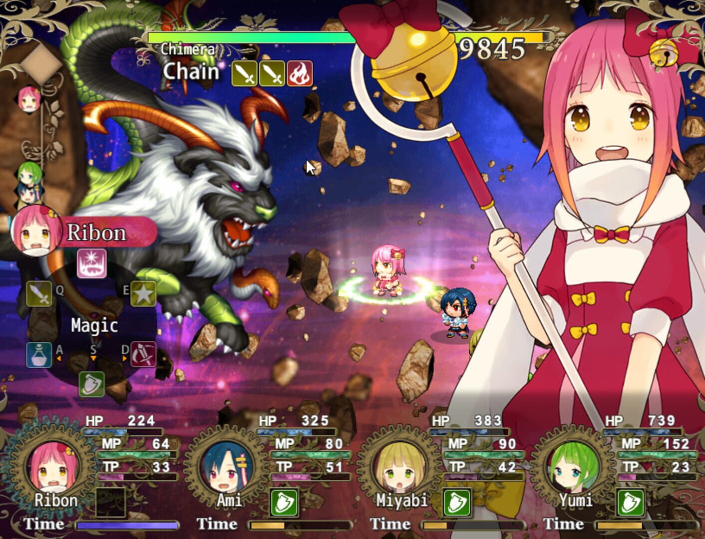 Magical girl's labyrinth - Screenshot