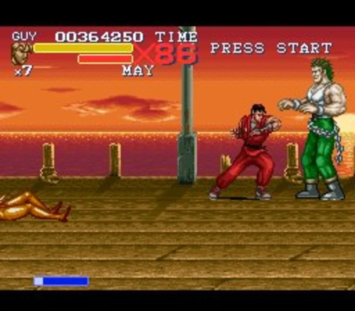 Captura de pantalla - Final Fight 3