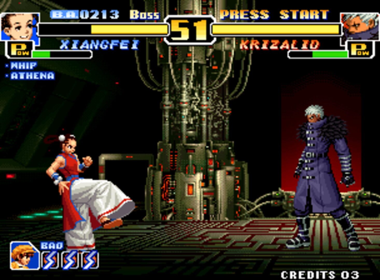 Captura de pantalla - The King of Fighters '99: Millennium Battle