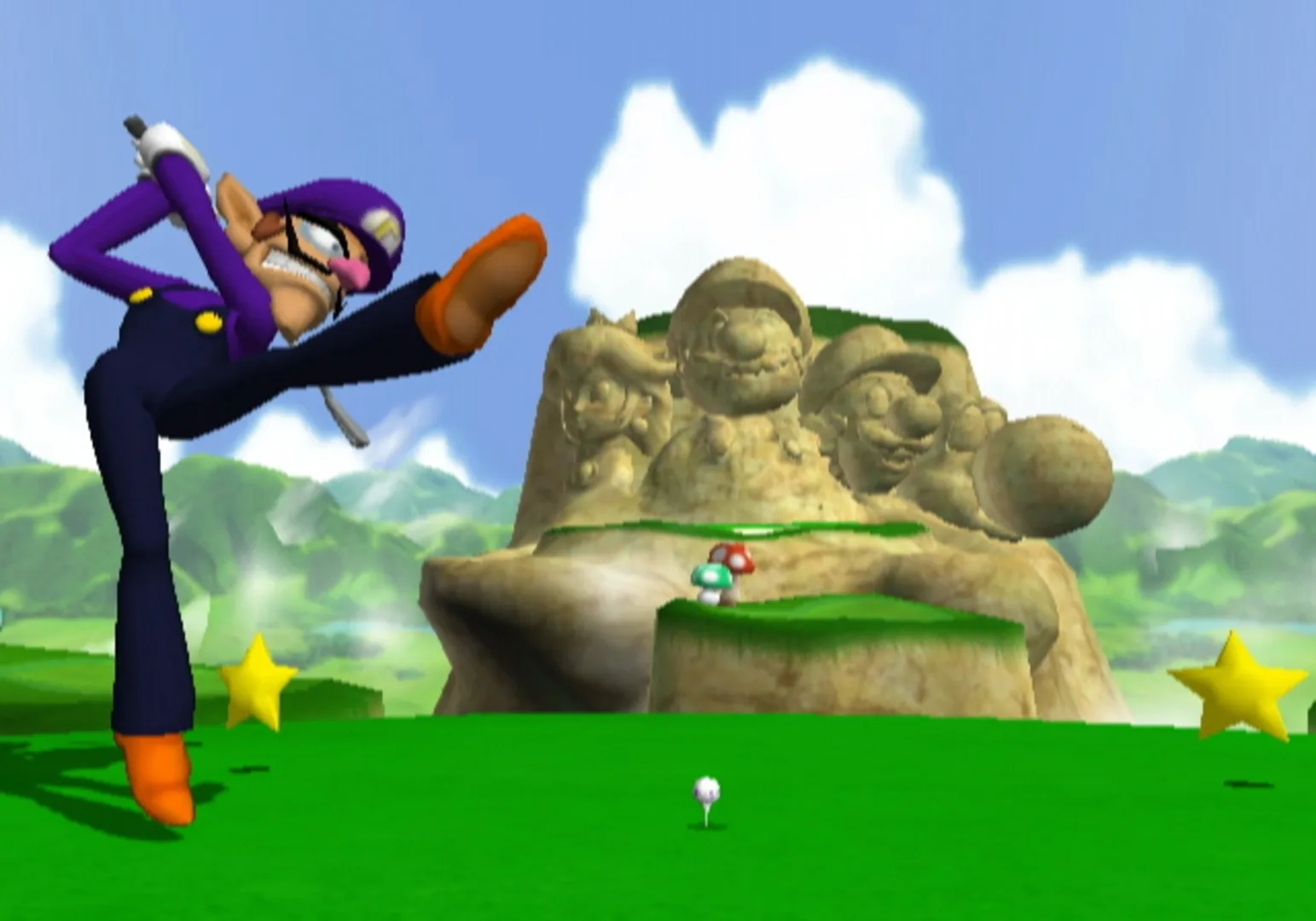 Captura de pantalla - Mario Golf: Toadstool Tour