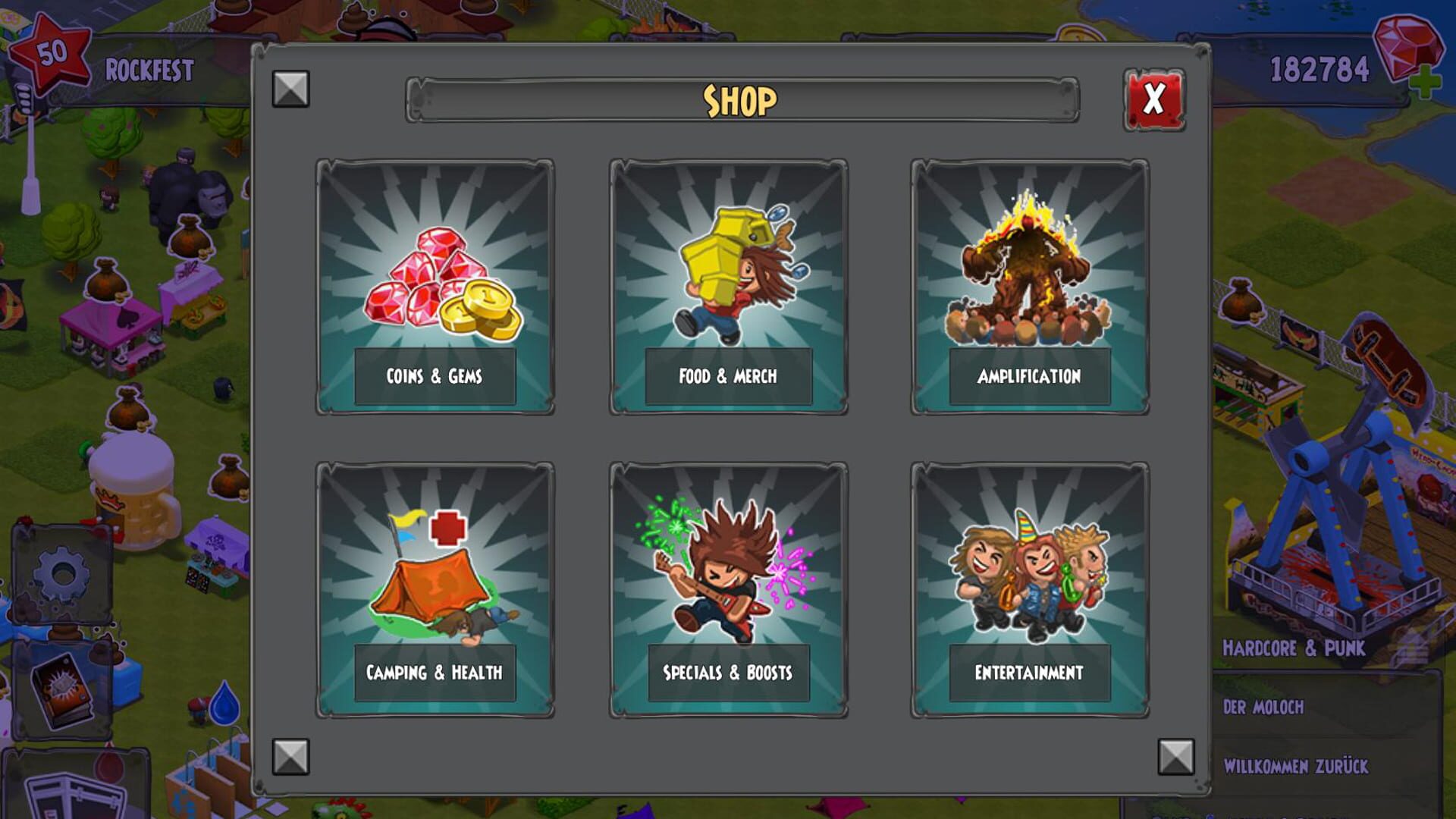 Rockfest - Screenshot