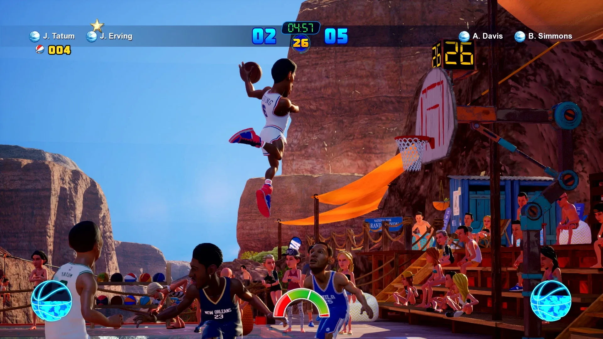 Captura de pantalla - NBA 2K Playgrounds 2