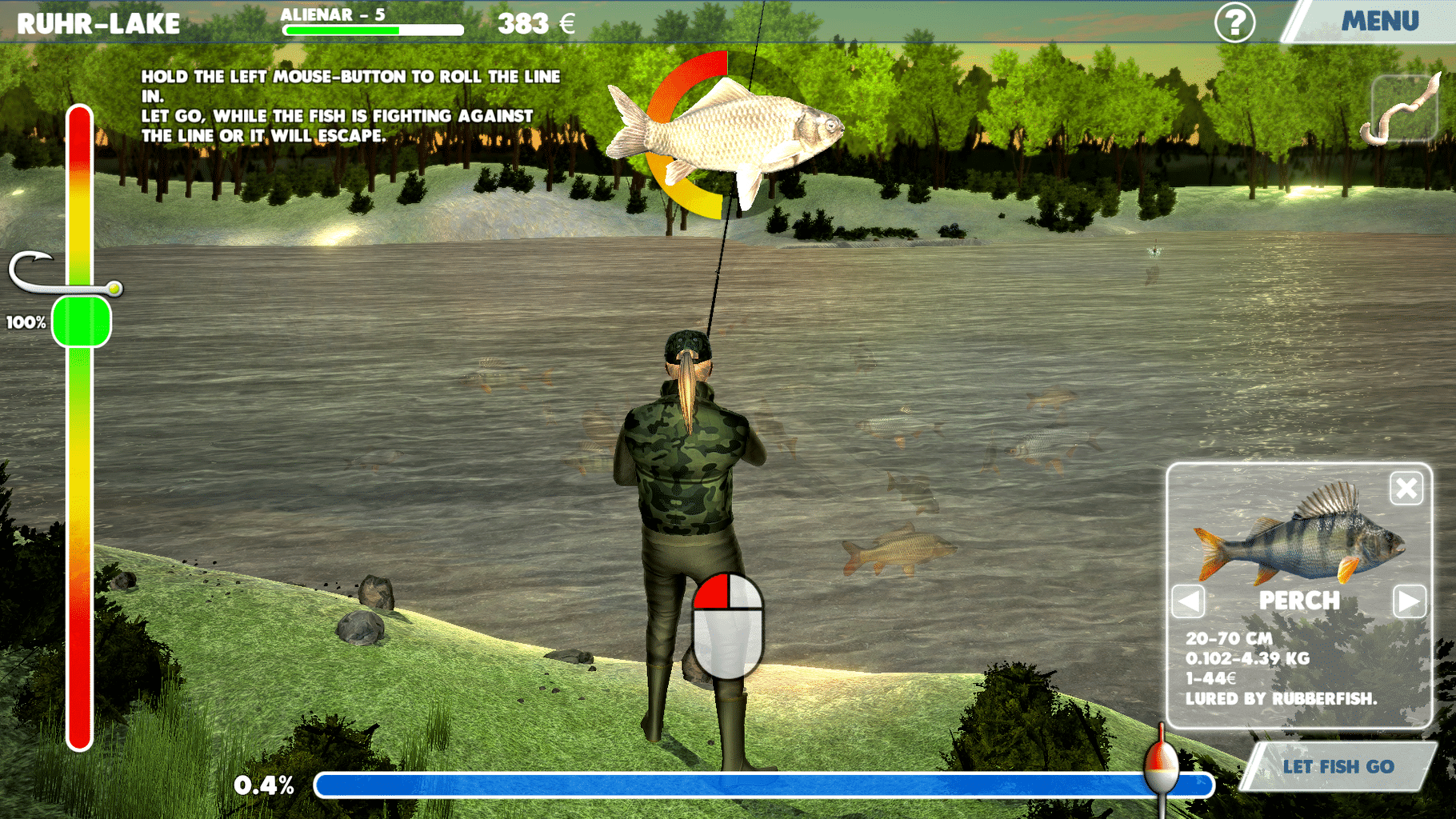 3D Arcade Fishing screenshot