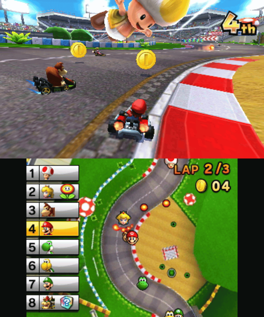 Mario Kart 7 screenshot