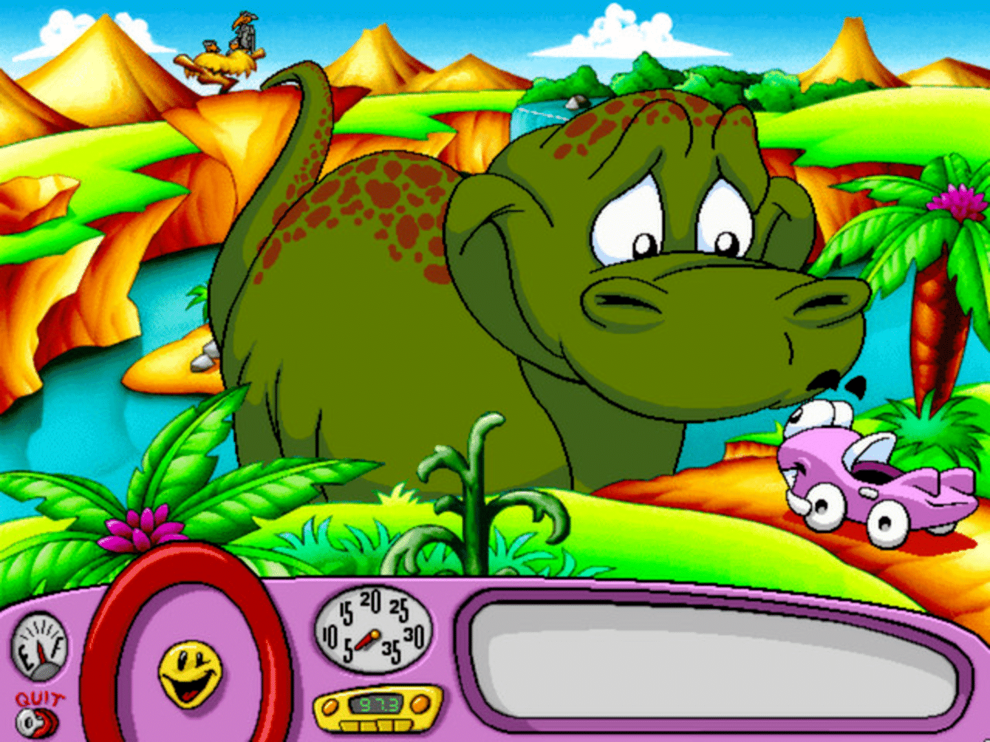 Putt-Putt Travels Through Time screenshot