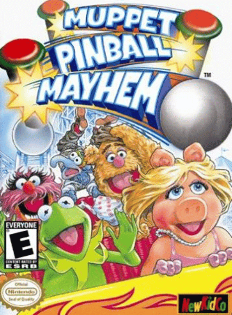 Muppet Pinball Mayhem Cover