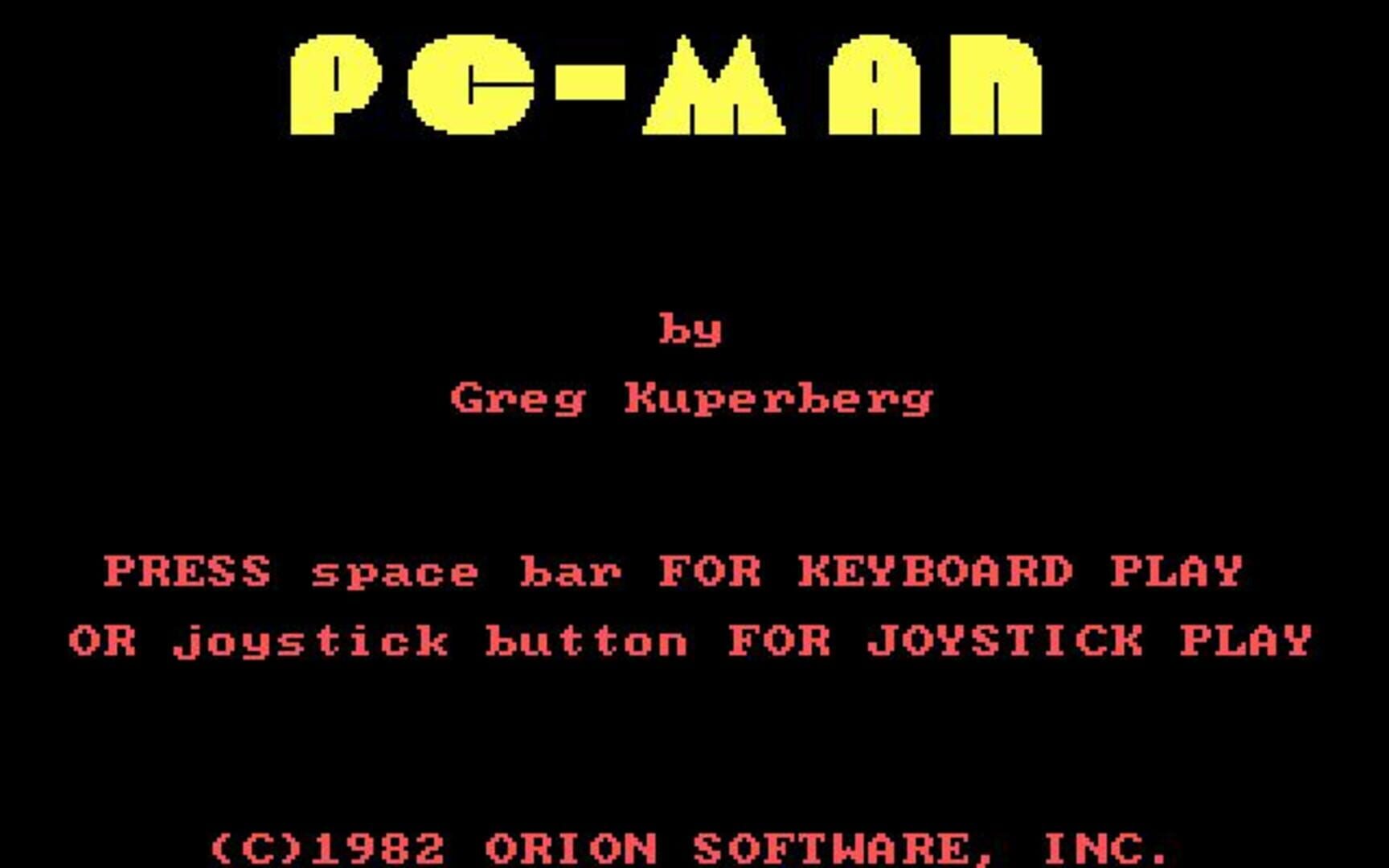 PC-Man (1982)