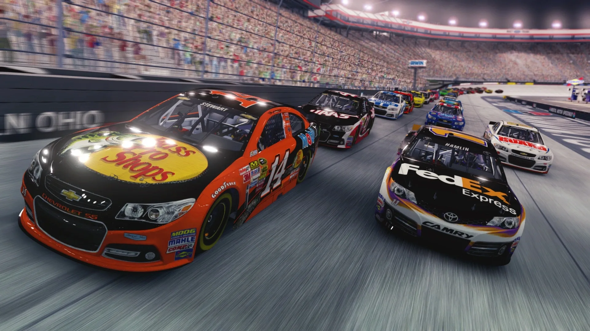 Captura de pantalla - NASCAR '14