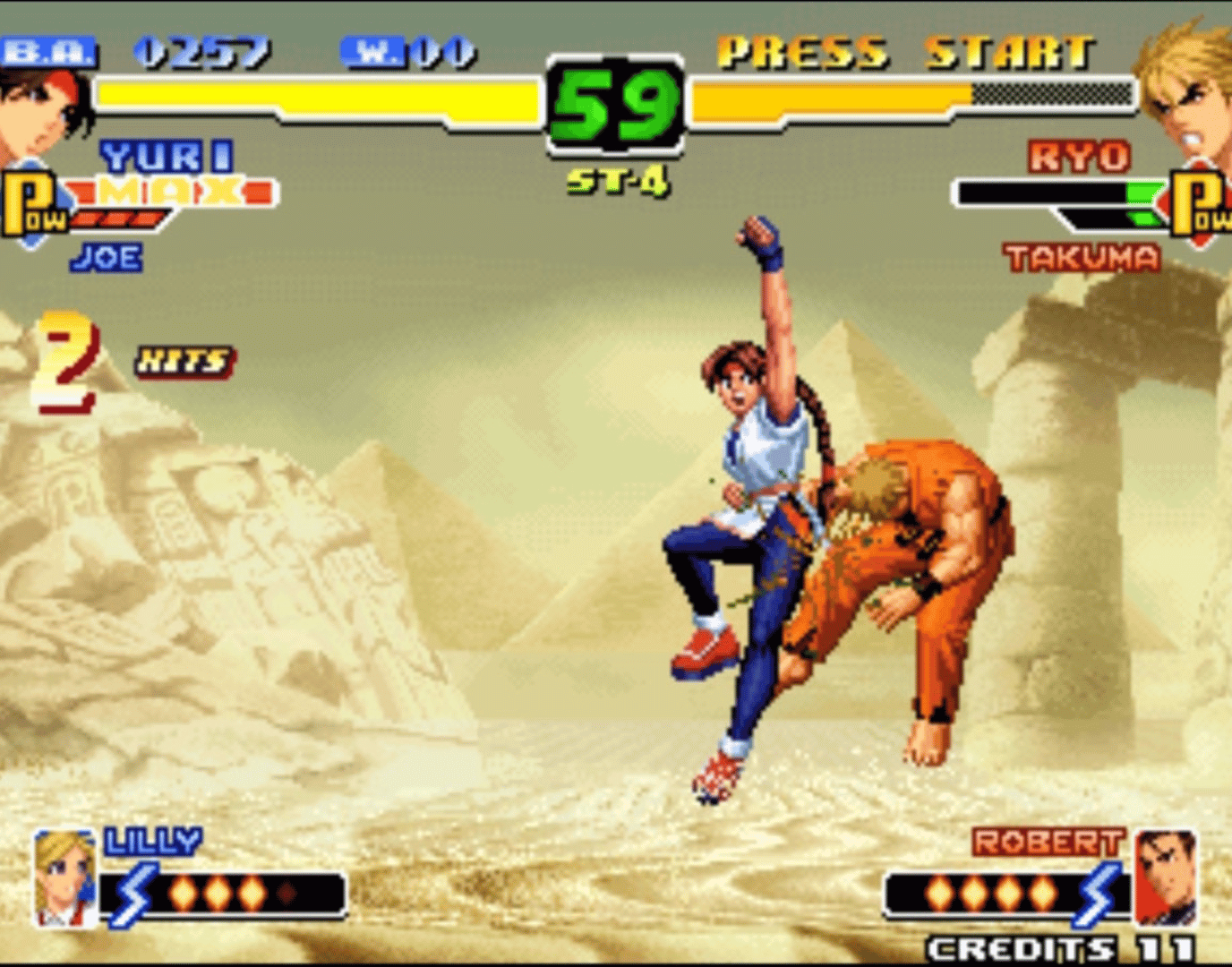 The King of Fighters 2000 screenshot