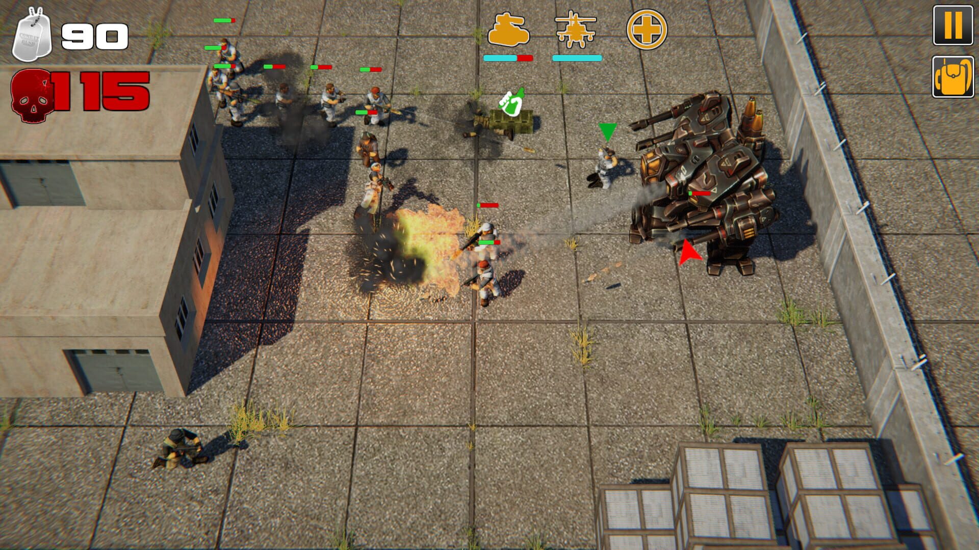 Combat rush - Screenshot