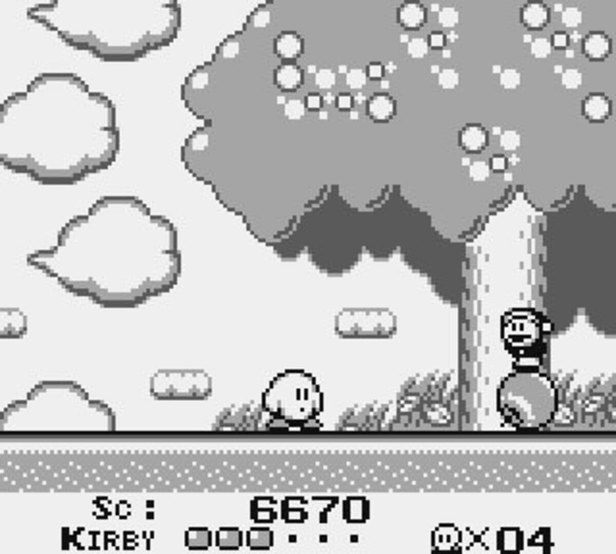 Captura de pantalla - Kirby's Dream Land