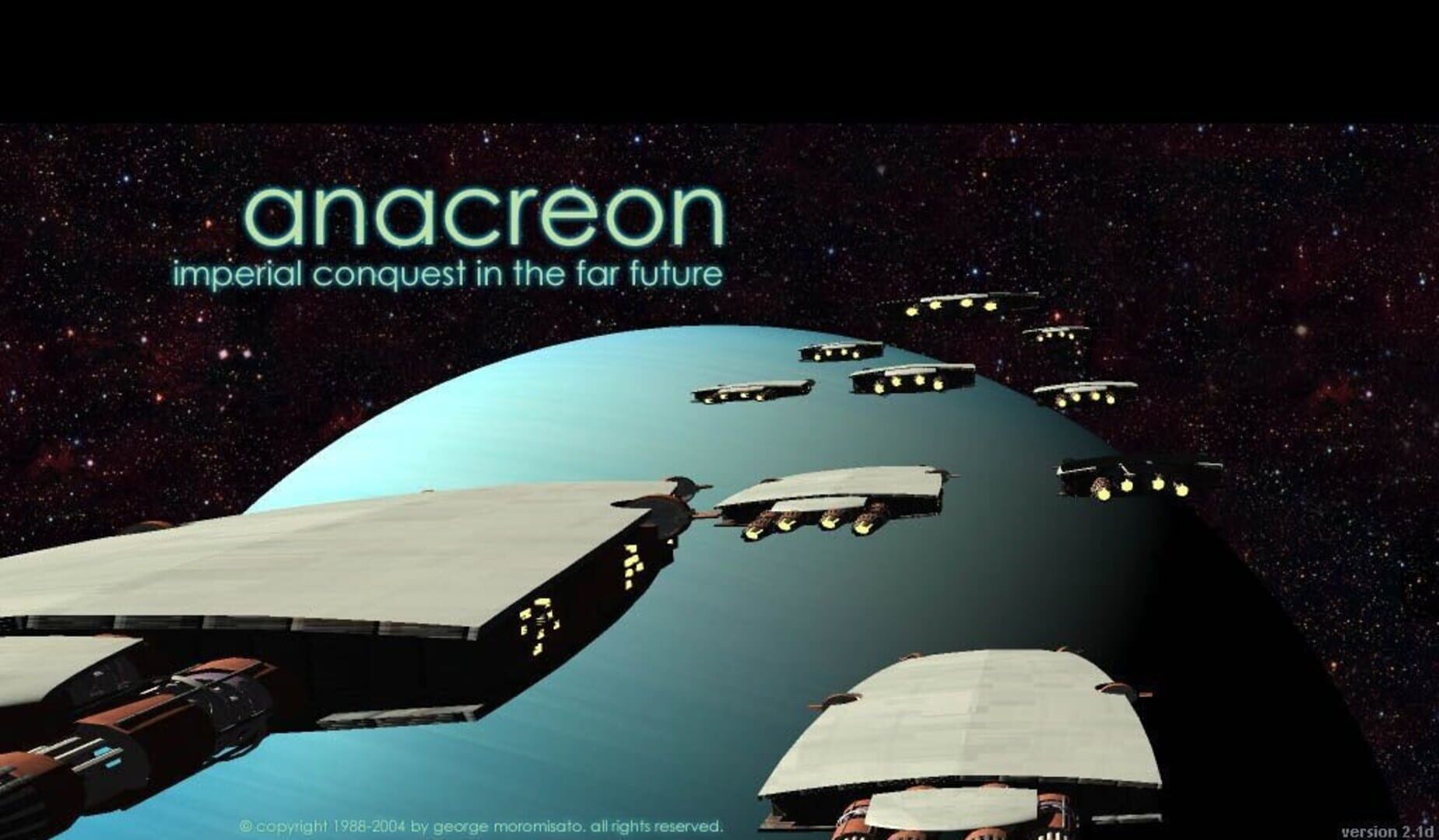 Jeu : Anacreon: Imperial Conquest in the Far Future