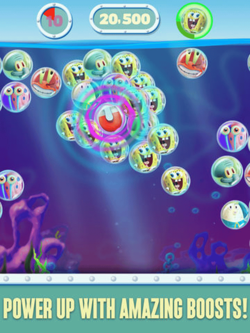 SpongeBob Bubble Party screenshot