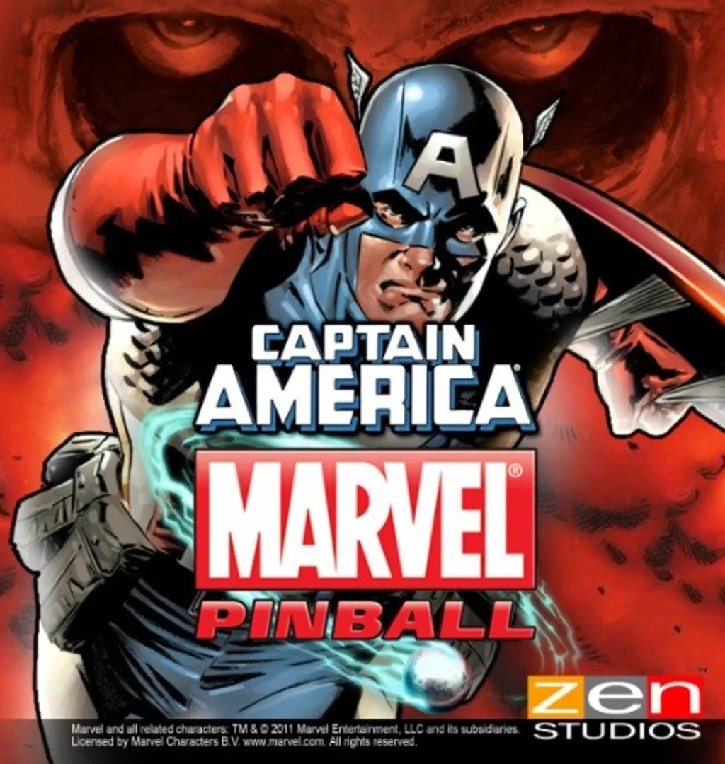 Captura de pantalla - Marvel Pinball: Captain America