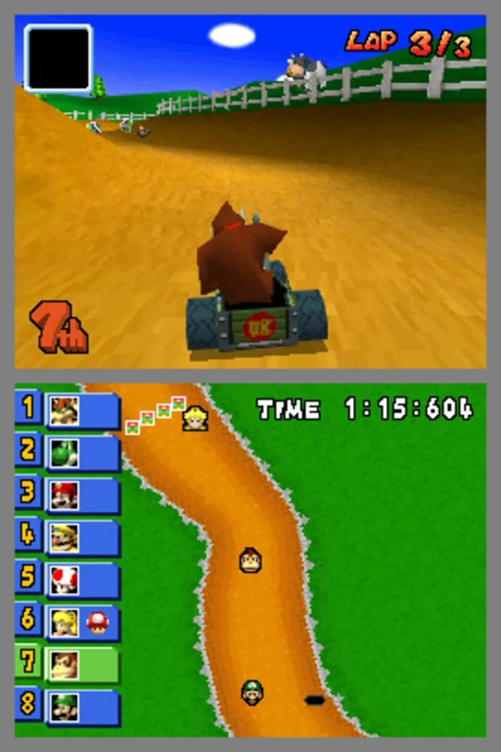 Captura de pantalla - Mario Kart DS