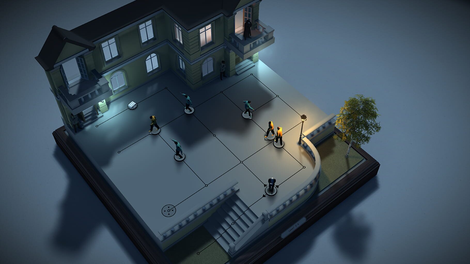 Captura de pantalla - Hitman Go: Definitive Edition