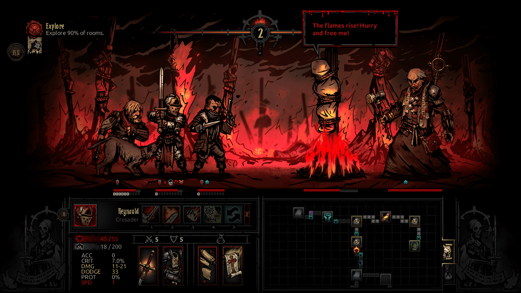 Darkest Dungeon: Crimson Edition screenshot