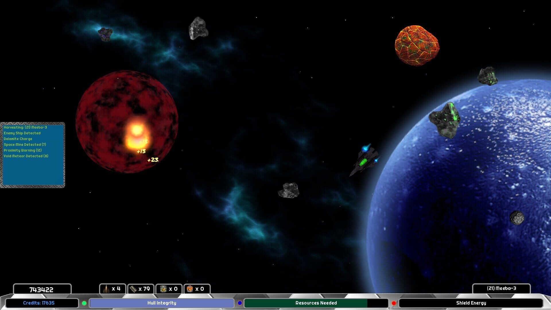 Boratium Wars - Screenshot