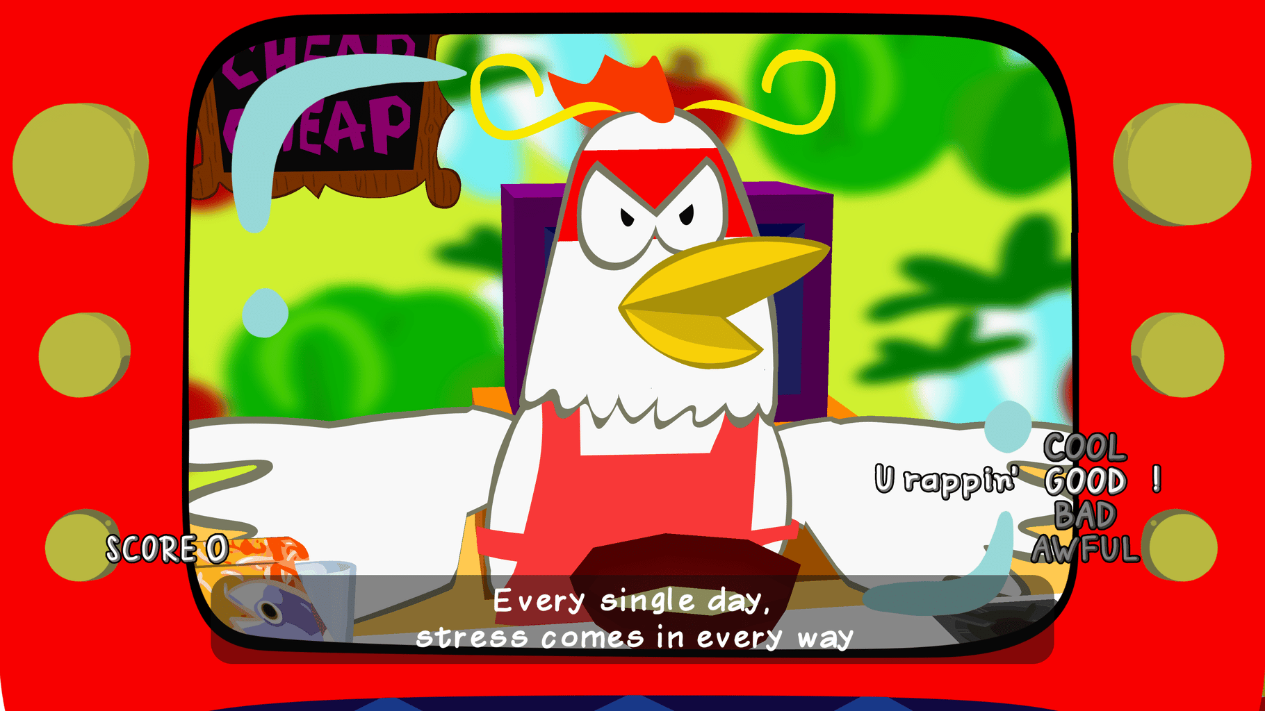 PaRappa the Rapper Remastered screenshot