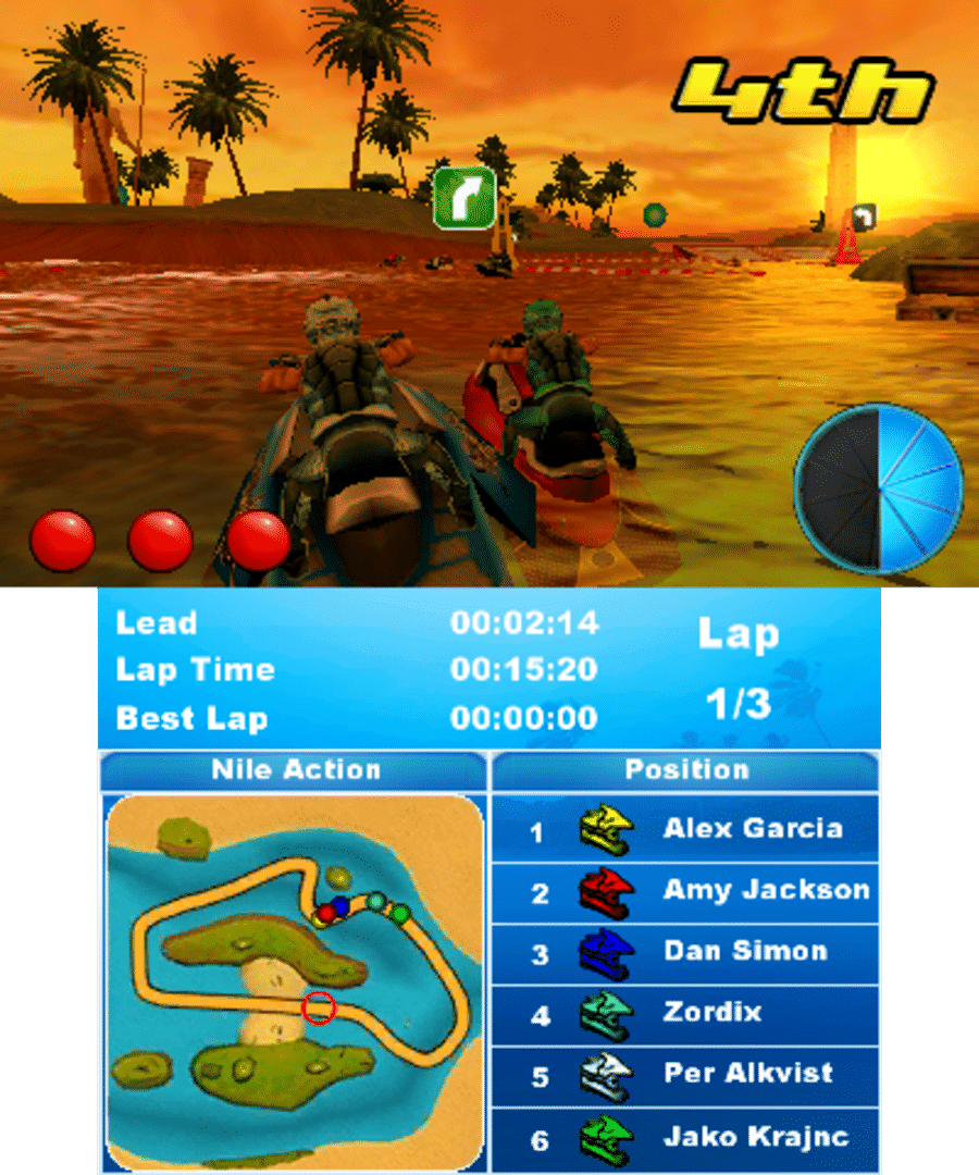 Aqua Moto Racing 3D screenshot