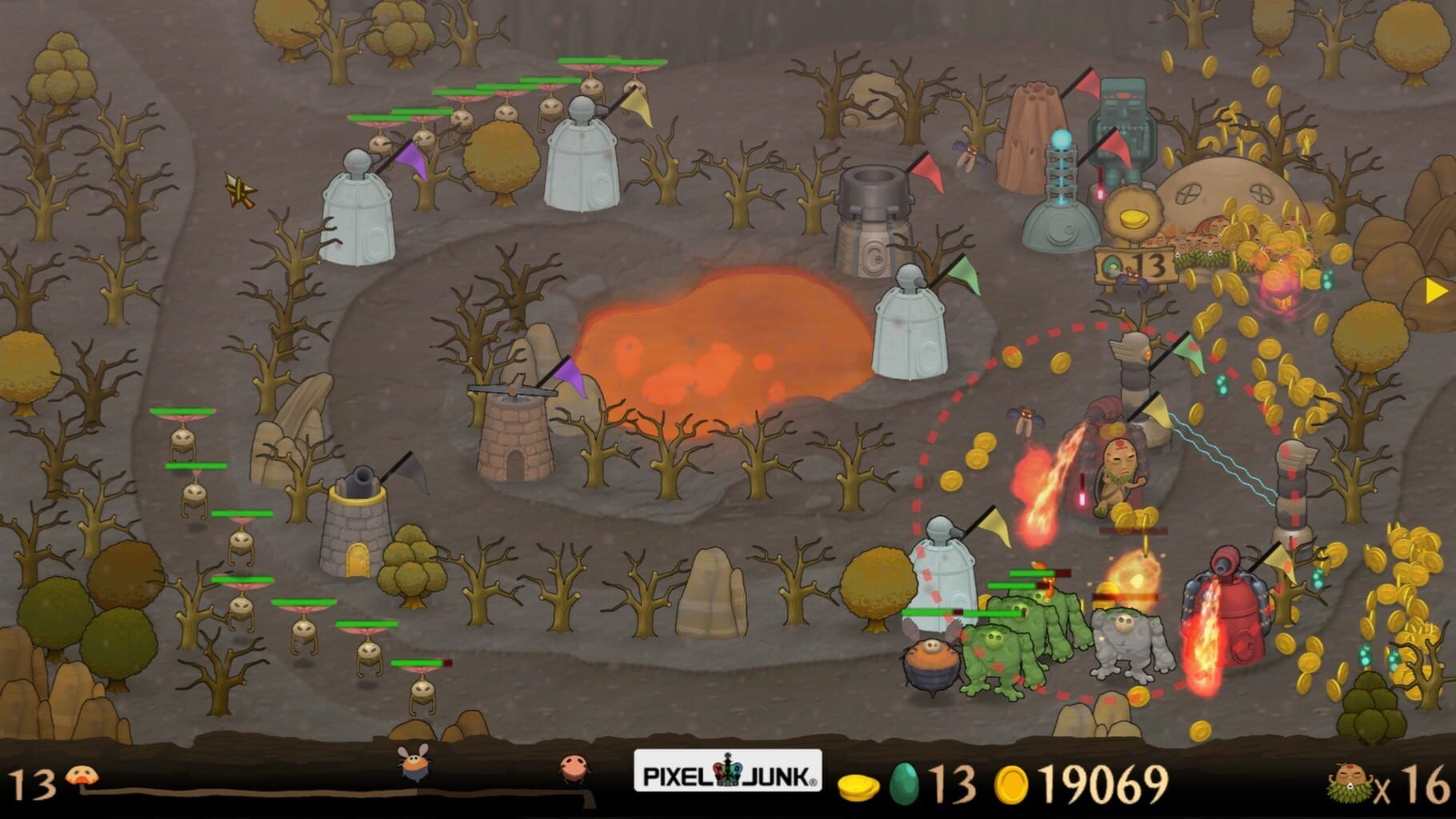 Captura de pantalla - PixelJunk Monsters Ultimate