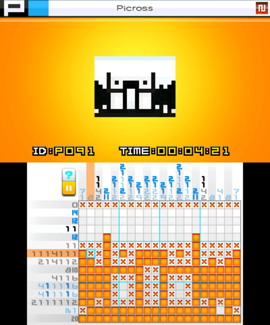 Picross e4 screenshot