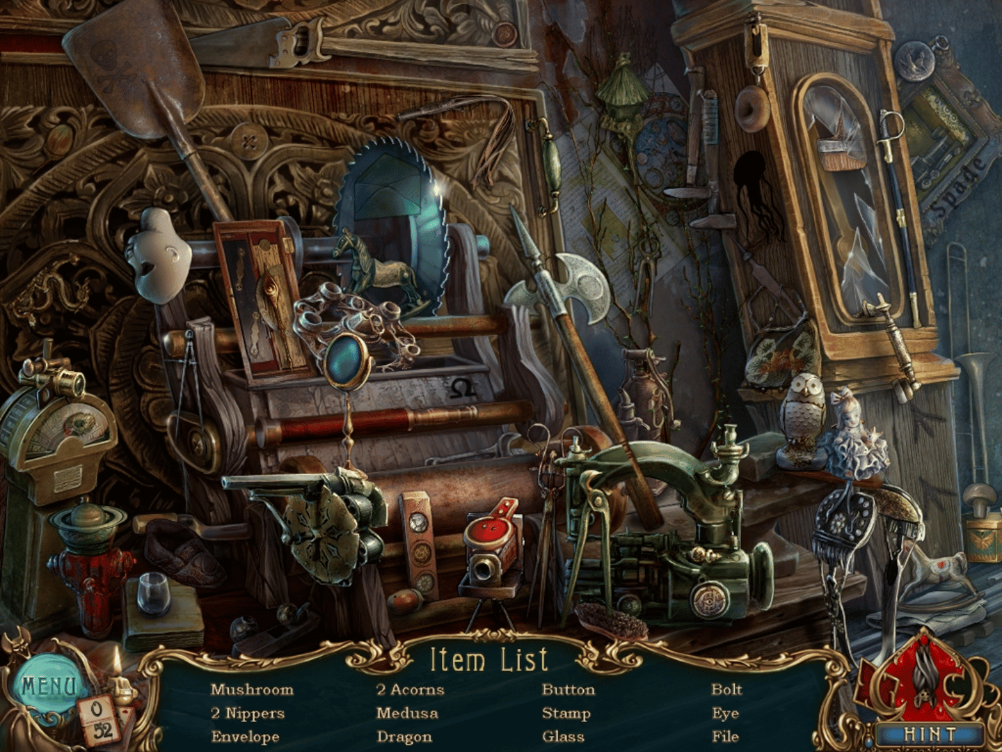 Haunted Legends: The Queen of Spades - Collector's Edition screenshot