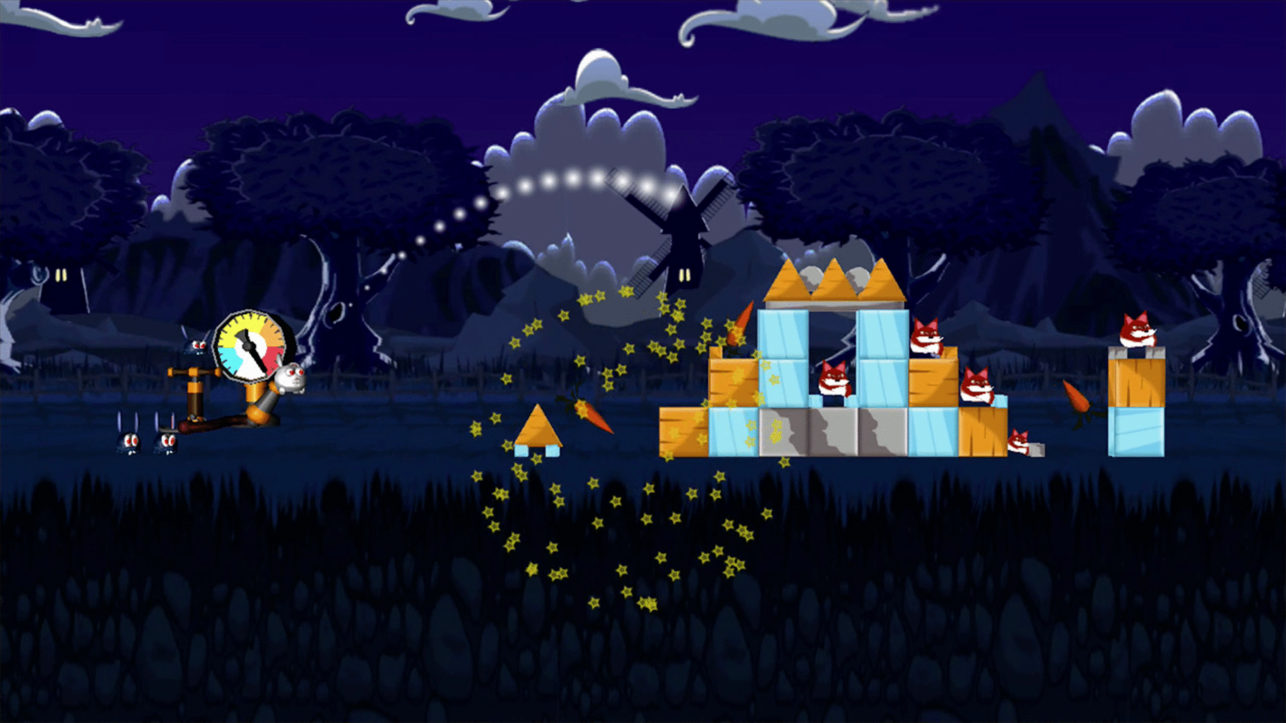 Angry Bunnies: Colossal Carrot Crusade screenshot