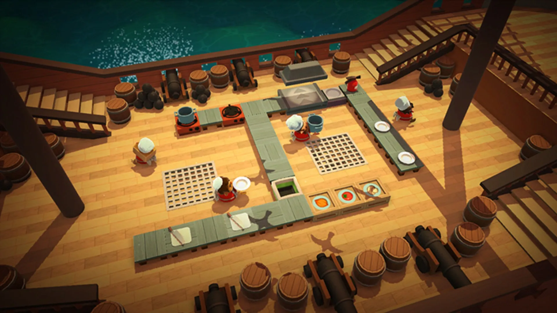 Captura de pantalla - Overcooked!: Special Edition