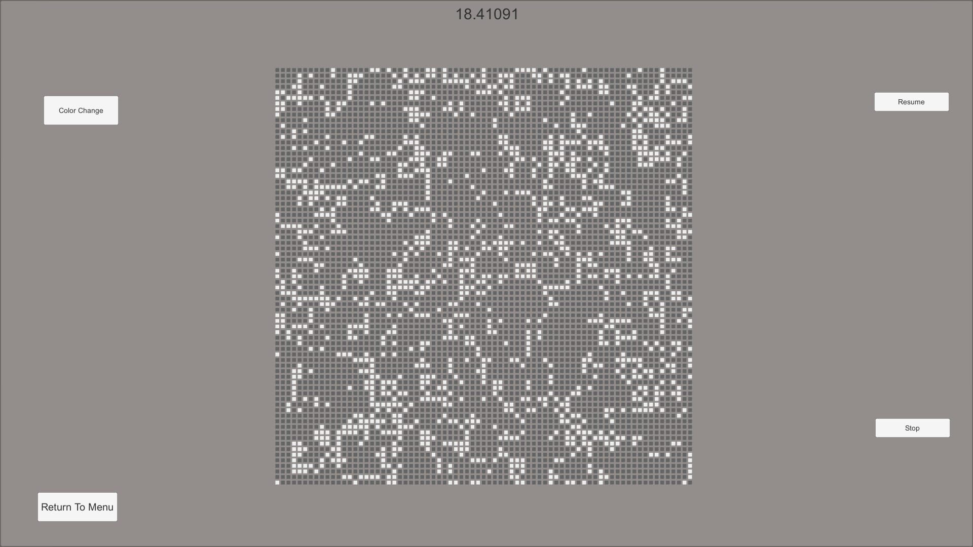 LifeGameSimulator - Screenshot