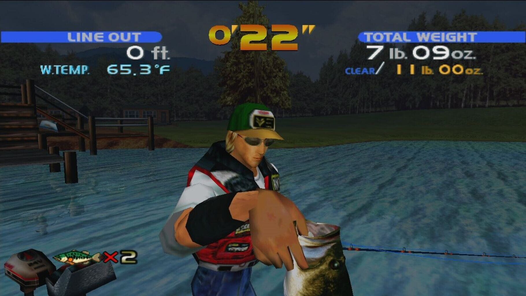 Captura de pantalla - Sega Bass Fishing