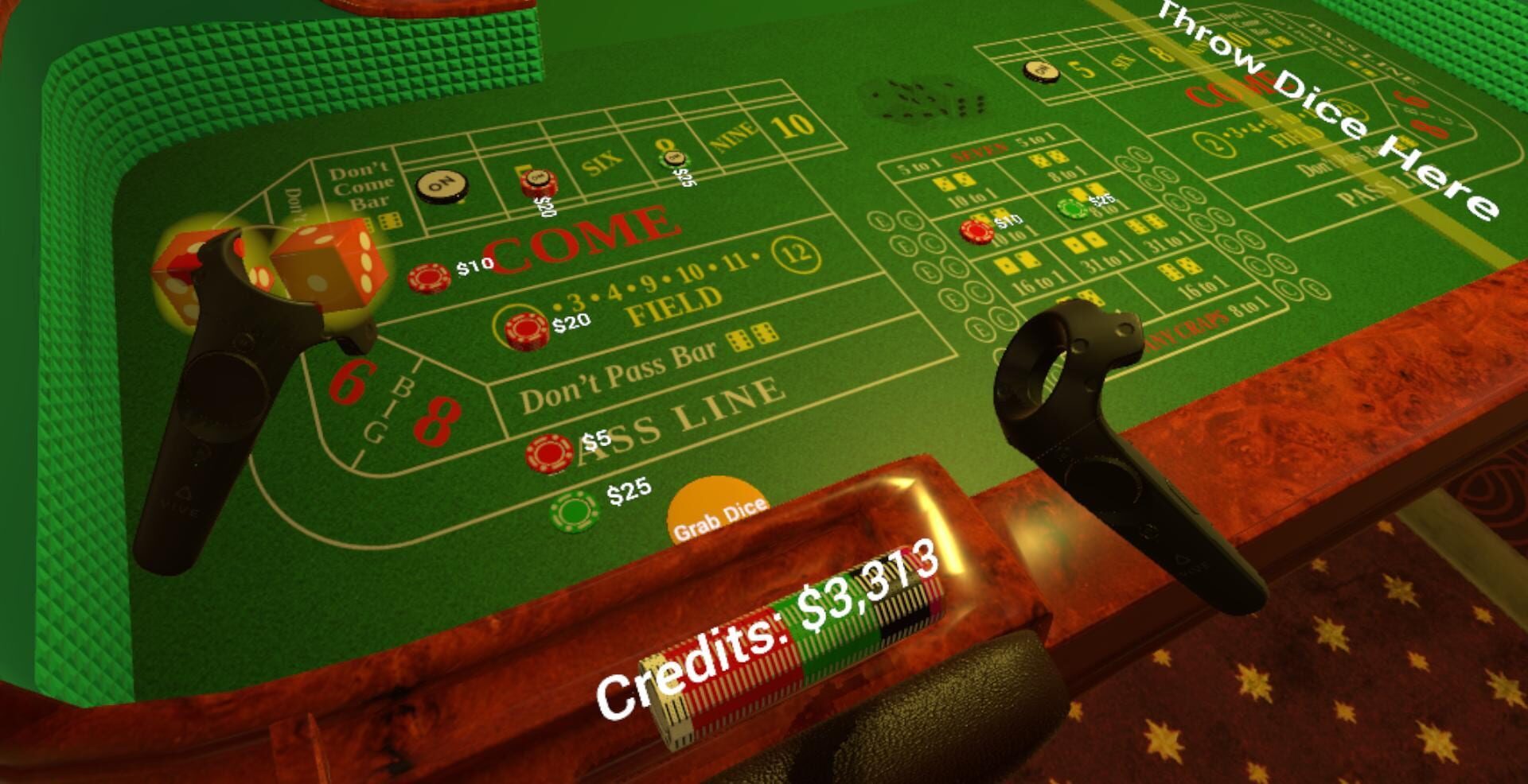 CrapsVR - Screenshot