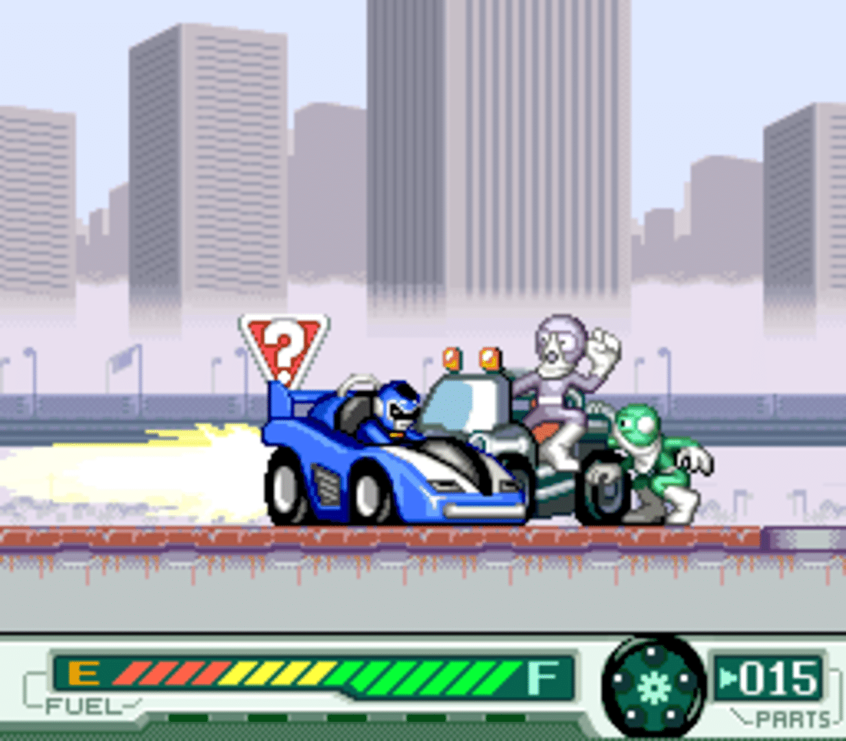 Gekisou Sentai Carranger: Zenkai! Racer Senshi screenshot