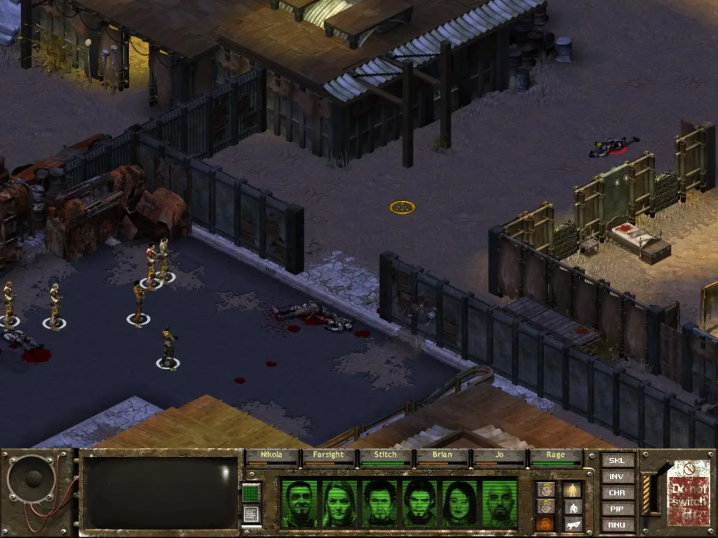 Captura de pantalla - Fallout Tactics: Brotherhood of Steel