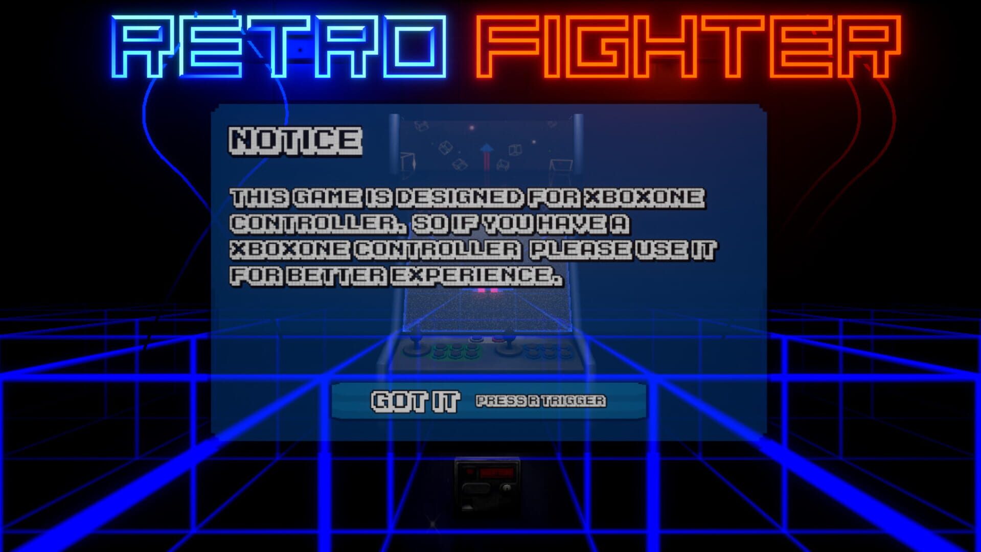 RetroFighter VR - Screenshot