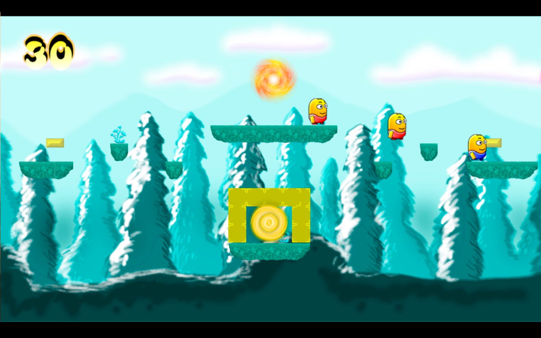 Clone Adventures - Screenshot